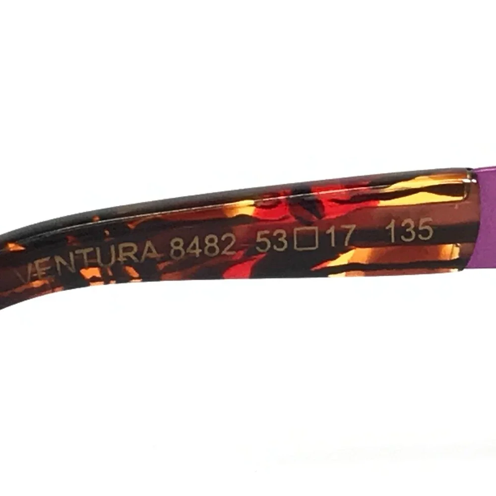 BOZ Eyeglasses Frames VENTURA 8482 Fuchsia Pink Purple Cat Eye 53-17-135
